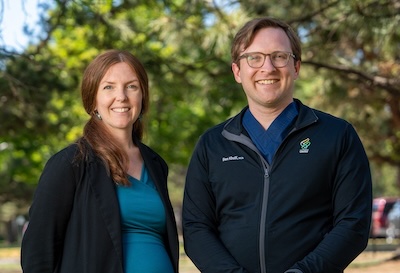 Drs. Callie Krewson and Ben Khalil