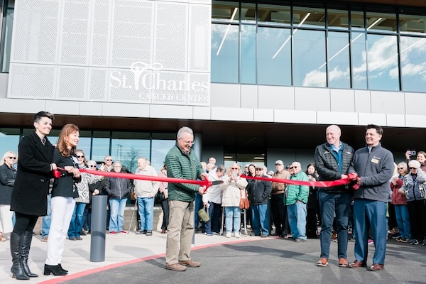 Ribbon cutting at our Cancer Center in Redmond