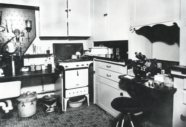 A look at the lab in the early days of health care