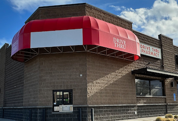 new location of the St. Charles pharmacy in Madras