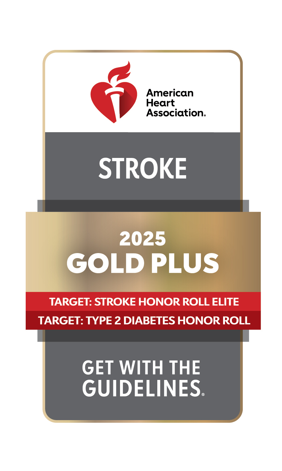 2025 Stroke Gold Elite badge
