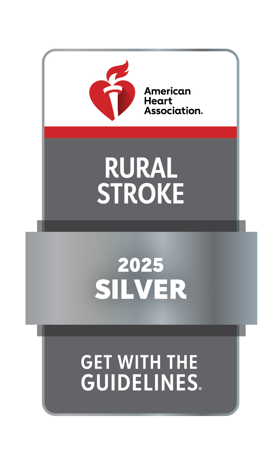 2025 Rural Stroke Silver badge