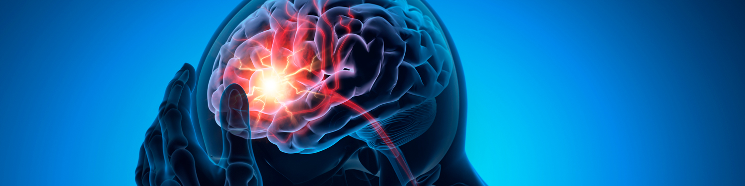 illustration of pain in brain